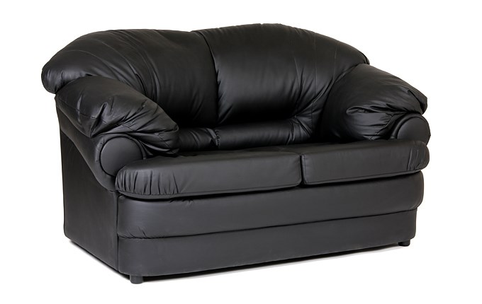 Прямой диван Релакс двухместный, экокожа в Рязани - изображение 1